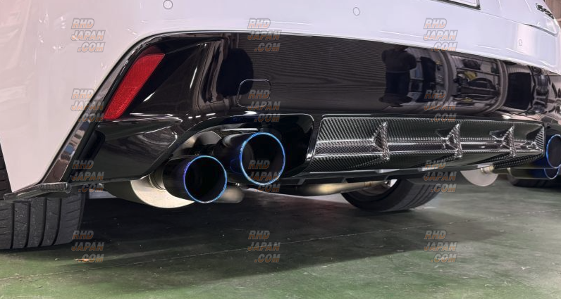 LEMS Rear Under Diffuser Dry Carbon Fiber with Clear Coating